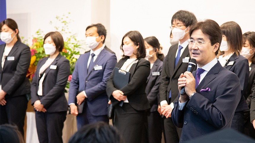 東京校卒業式 当日の様子