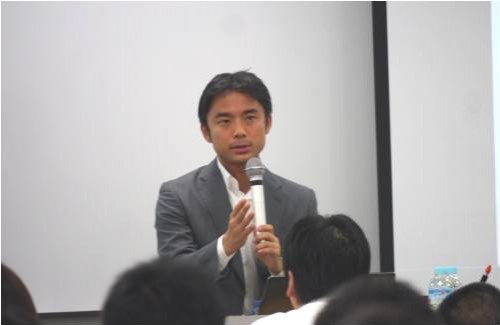 ライフネット生命保険　岩瀬大輔社長です。