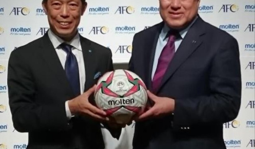 卒業生・民秋清史さん　スポーツ報知に掲載：モルテン、ＡＦＣ主催国際大会の公式試合球契約締結