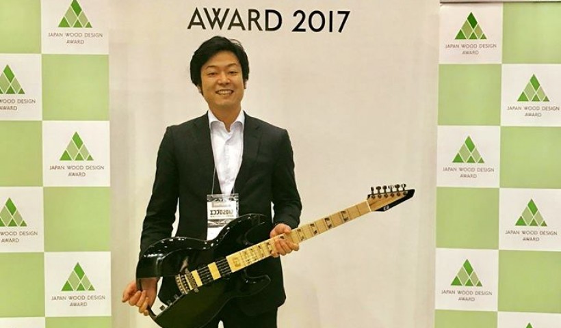 在校生で株式会社セッショナブル 代表取締役の梶屋陽介さんがウッドデザイン賞2017を受賞されま...