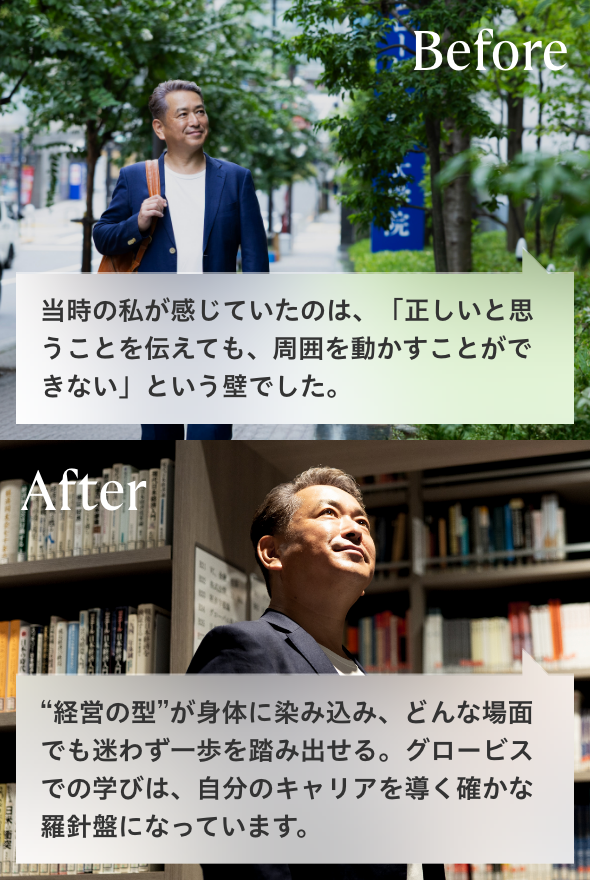 エグゼクティブMBA（EMBA）｜グロービス経営大学院 創造と変革のMBA